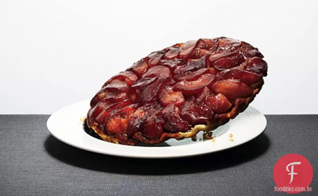 Tartin tartin de maçã e romã