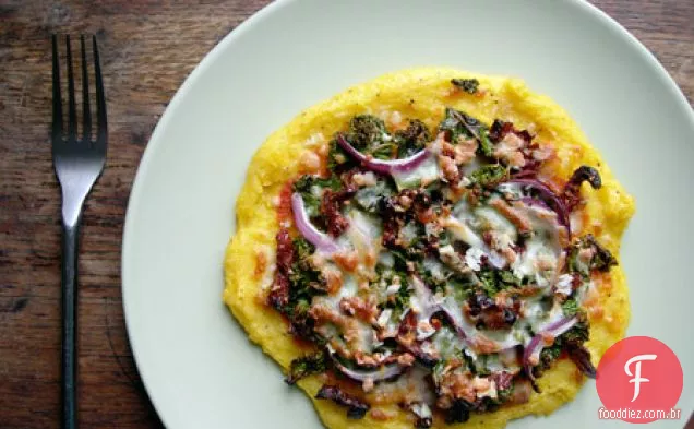 Polenta Pizza Para Um