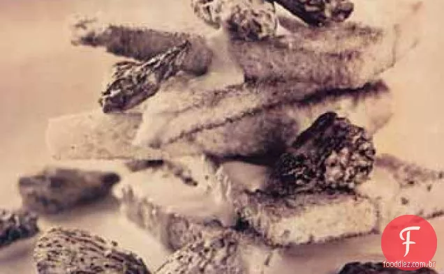Morels in Cream on Brioche (Morilles à la Crème)
