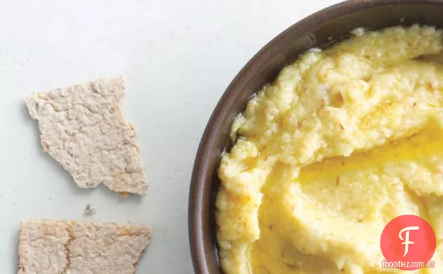 Molho grego de batata e amêndoa