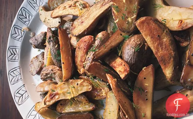 Batatas Assadas Com Limão