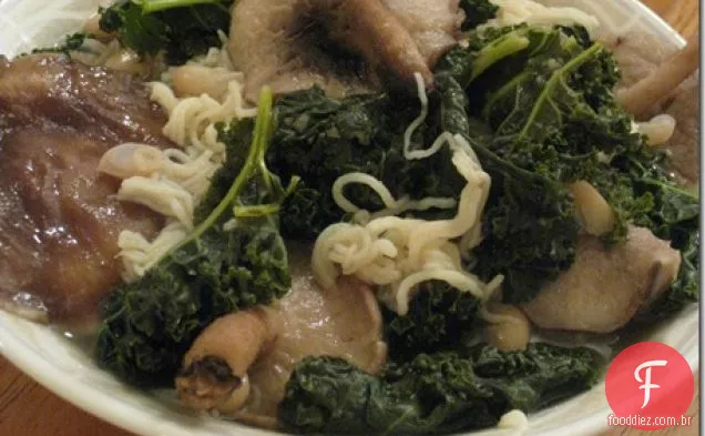 Sopa Shiitake, Cannellini E Couve