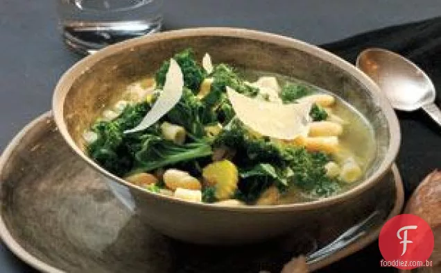 Receita De Sopa De Couve E Feijão Branco