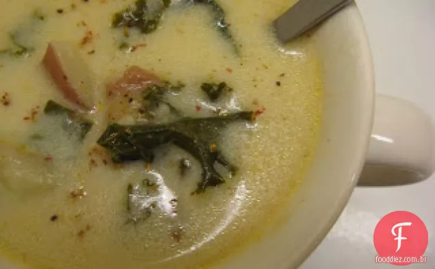 Batata Toscana, Couve E Sopa De Salsicha
