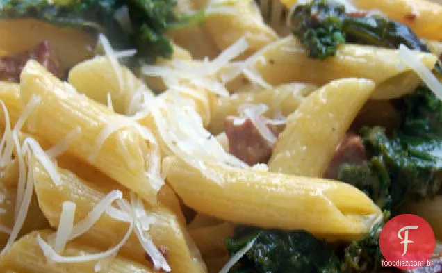 Chouriço E Couve Carbonara
