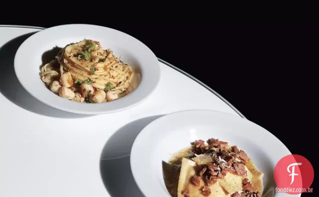 Nhoque de sêmola com ragù de rabo de Boi
