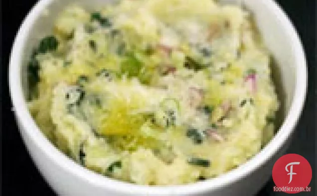 Jantar Hoje À Noite: Purê De Batatas Com Couve