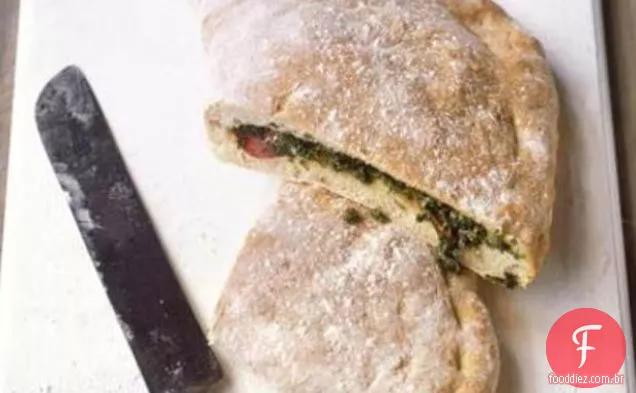 Kale & Salami Calzone