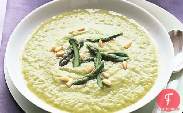 Sopa Cremosa De Espargos