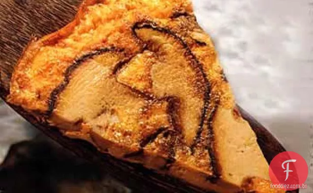 Fritada de cogumelo selvagem com hortelã fresca