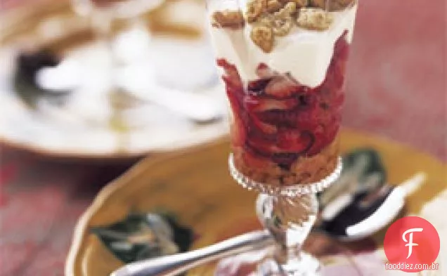 Morango, Mascarpone e Marsala Budini