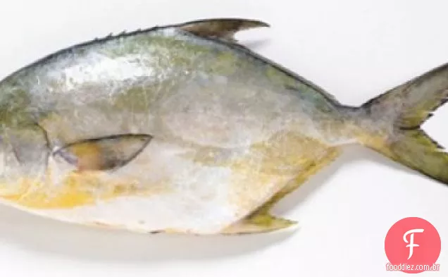 Pompano Assado Com Sangue Laranja Avacado Salsa, Coentro Butte