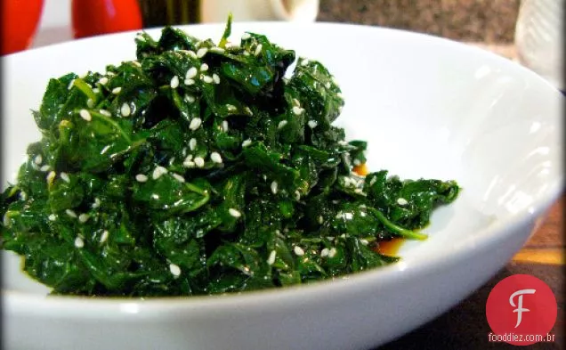 Salada De Couve De Gergelim