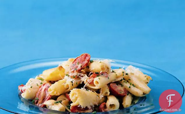 Castellane com Mascarpone e tomates de Uva torrados