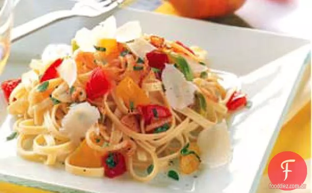 Tomate Tricolor Fettuccine