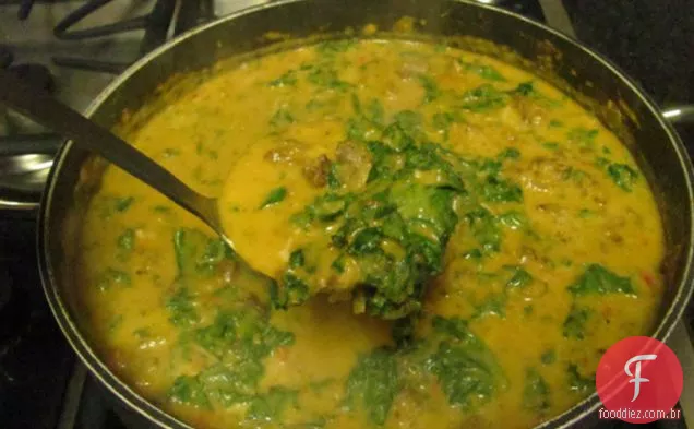Sopa Italiana De Salsicha E Abóbora