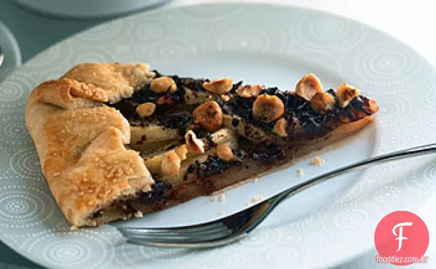 Pêra, Chocolate e Crostata de avelã