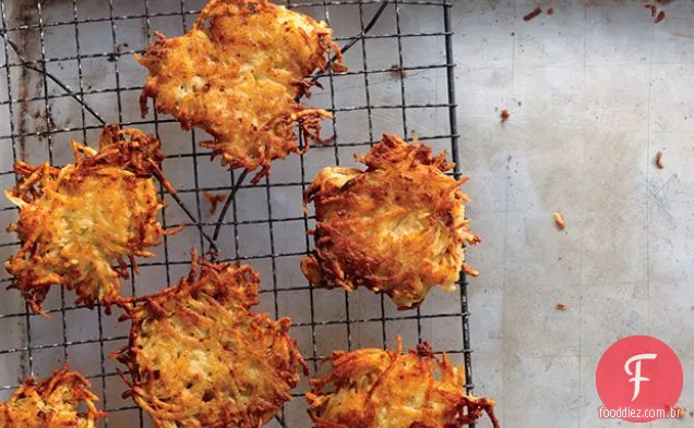 Os famosos Latkes de Adam e Maxine