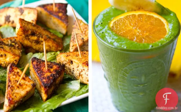Smoothie Verde Cítrico Ensolarado
