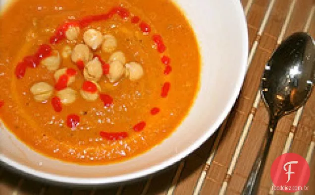 Sopa De Cenoura Com Curry