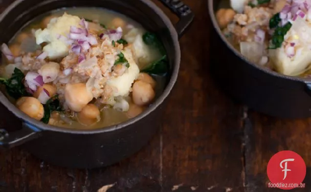 Receita De Pote Quente De Grão De Bico