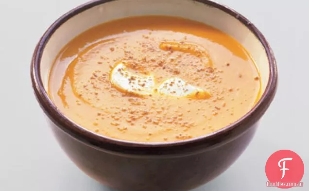 Sopa De Cenoura Marroquina