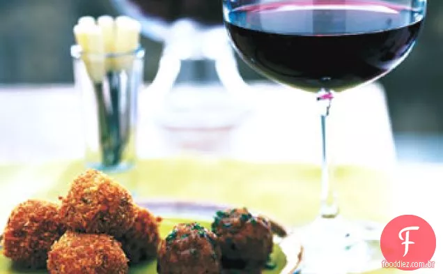 Croquetes de Vinho e presunto
