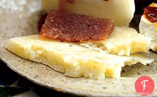 Manchego com pasta de marmelo