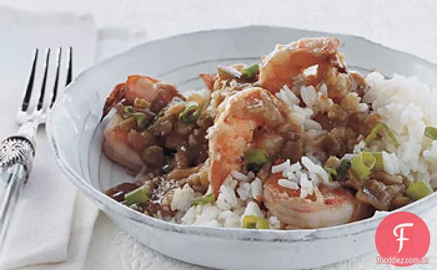 Cajun Camarão Guisado
