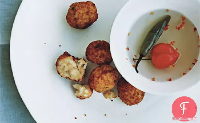 Bolinhos De Arroz Cheddar