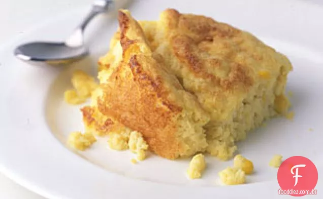 Pão Fresco Da Colher De Milho