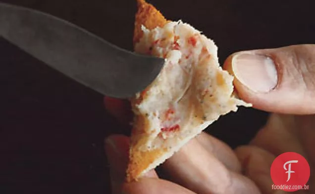 Torradas De Manteiga De Camarão