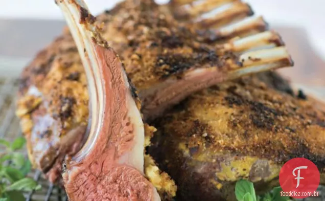 Rack De Cordeiro Com Receita De Xarope De Hortelã