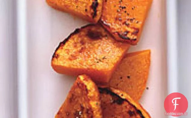 Abóbora assada com suco de limão