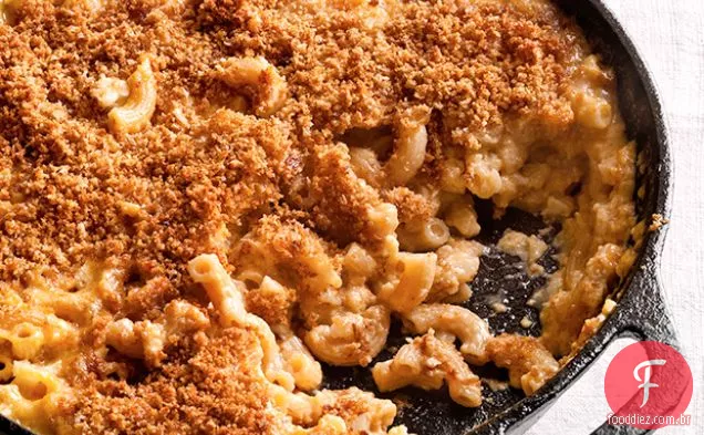 Frigideira Mac e queijo