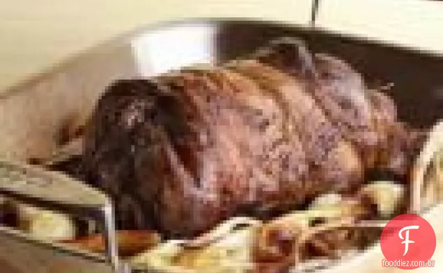 Provençal-perna assada de cordeiro