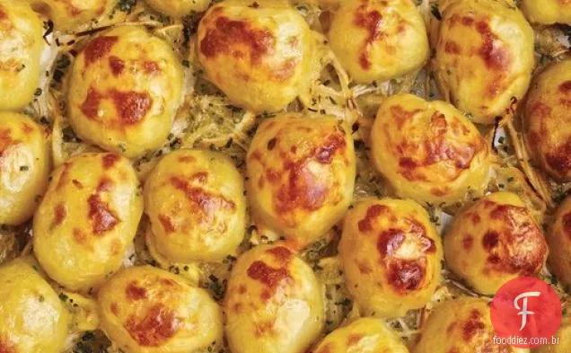 Batatas Assadas Com Limão De ' Sabor Máximo