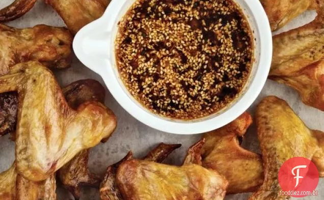 Asas De Frango Ao Estilo Coreano De ' Sabor Máximo