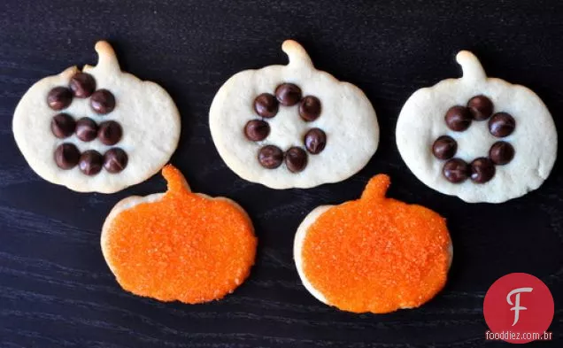 Biscoitos Decorados Com Cream Cheese De Halloween