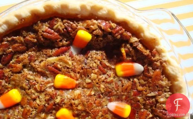 Torta De Noz-Pecã De Milho Doce
