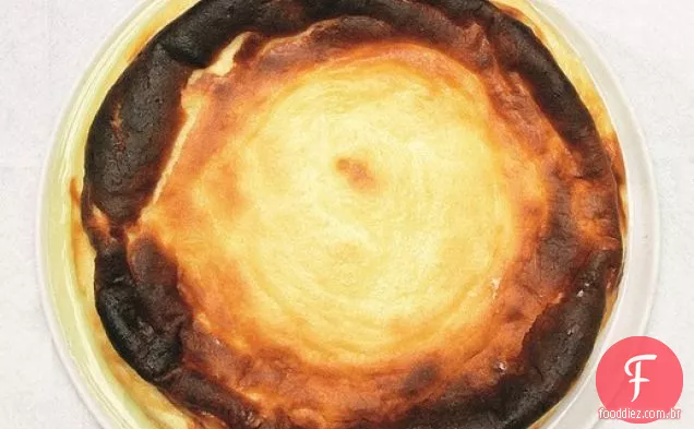 Bolo de requeijão de cabra assado