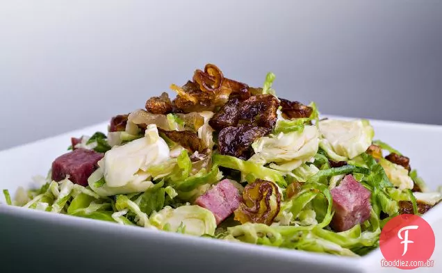 Salada De Couve De Bruxelas Com Receita De Vinagrete Soppressata