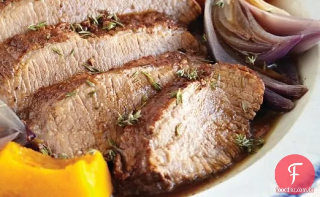 Peito de outono com cidra e abóbora de ' The Artisan Jewish Deli em casa