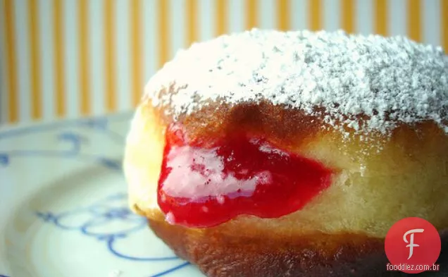 Donuts De Geléia De Molho De Cranberry