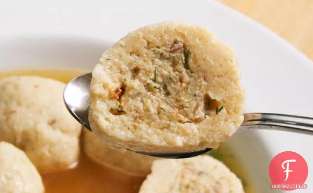 Recheio de Almôndega de frango para bolas Matzo recheadas