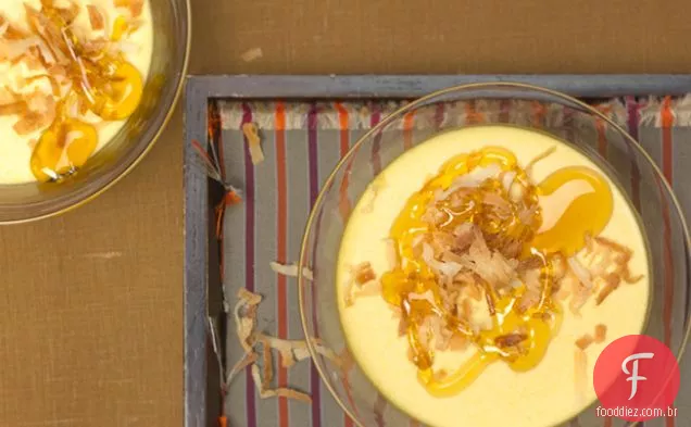 Pumpkin Coconut Panna Cottas
