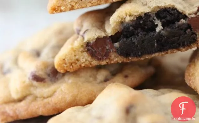 Oreo Cookie Ball Stuffed Cookies