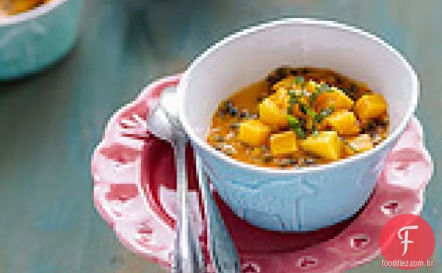 Coco Panna Cotta com Maracujá e manga