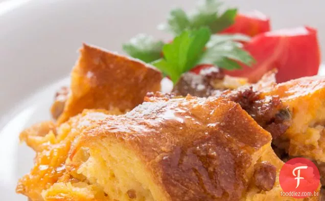 Pudim De Pão De Café Da Manhã