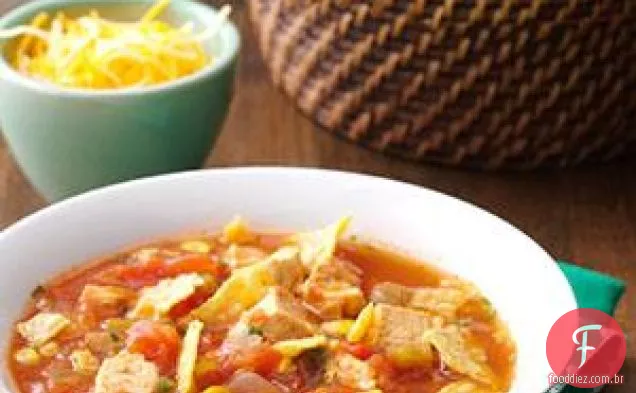 Southwestern Chicken Tortilla Soup